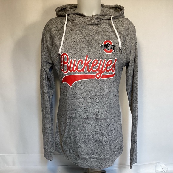 Ohio State Buckeyes Women’s hoodie long sleeve t-shirt Women’s size medium - Picture 1 of 9